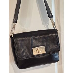 Kate Spade Black Leather Harlow Irving Place Crossbody Bag PXRU2793